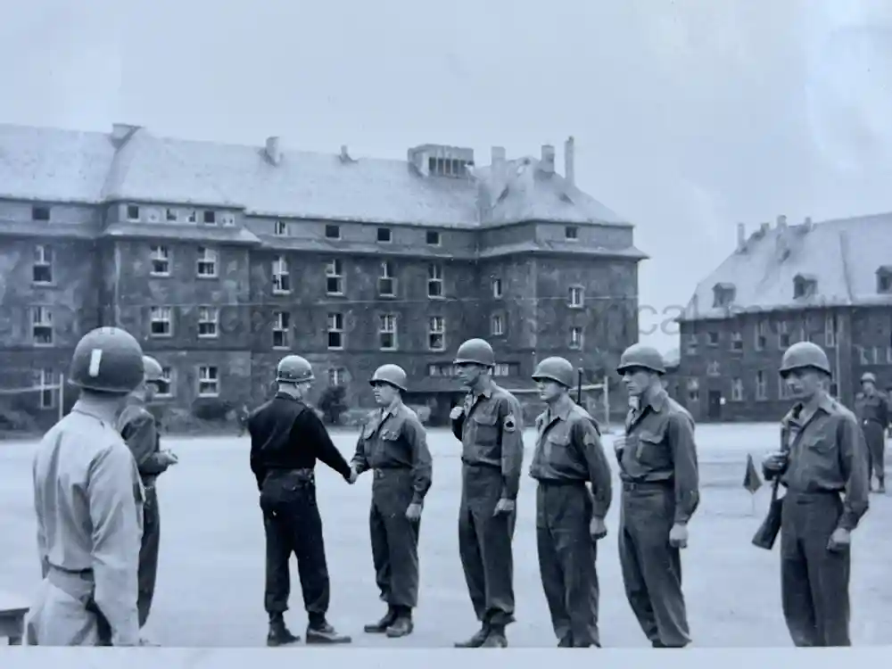 US WWII PHOTO ALBUM & SCRAPBOOK - ORIGINAL EISENHOWER D-DAY LETTER - SNIPER, PANTHER ++