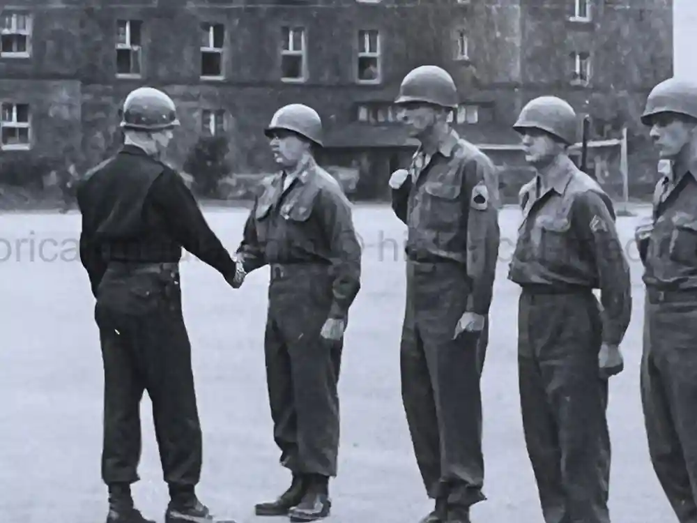 US WWII PHOTO ALBUM & SCRAPBOOK - ORIGINAL EISENHOWER D-DAY LETTER - SNIPER, PANTHER ++