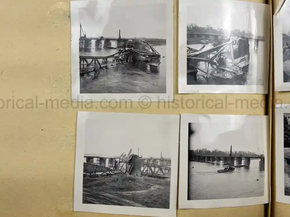 US WWII PHOTO ALBUM & SCRAPBOOK - ORIGINAL EISENHOWER D-DAY LETTER - SNIPER, PANTHER ++