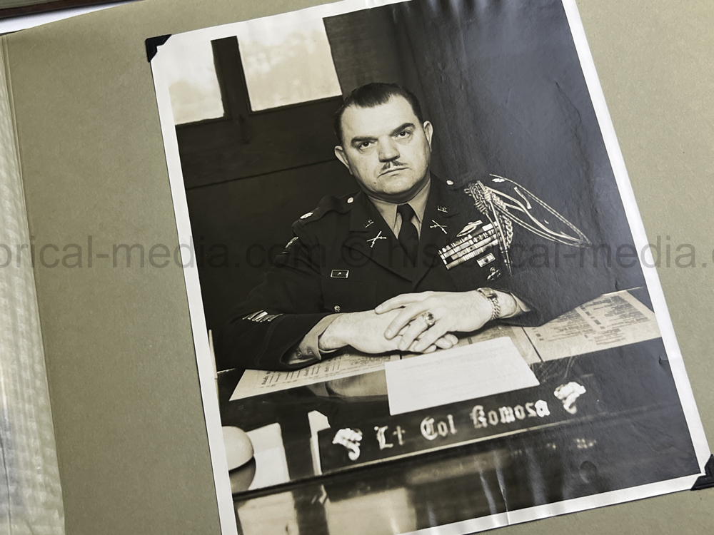 PHOTO ALBUM ESTATE OF LT. COL ADAM KOMOSA - COMMANDER CO. D, 504TH PIR, 82ND AIRBORNE