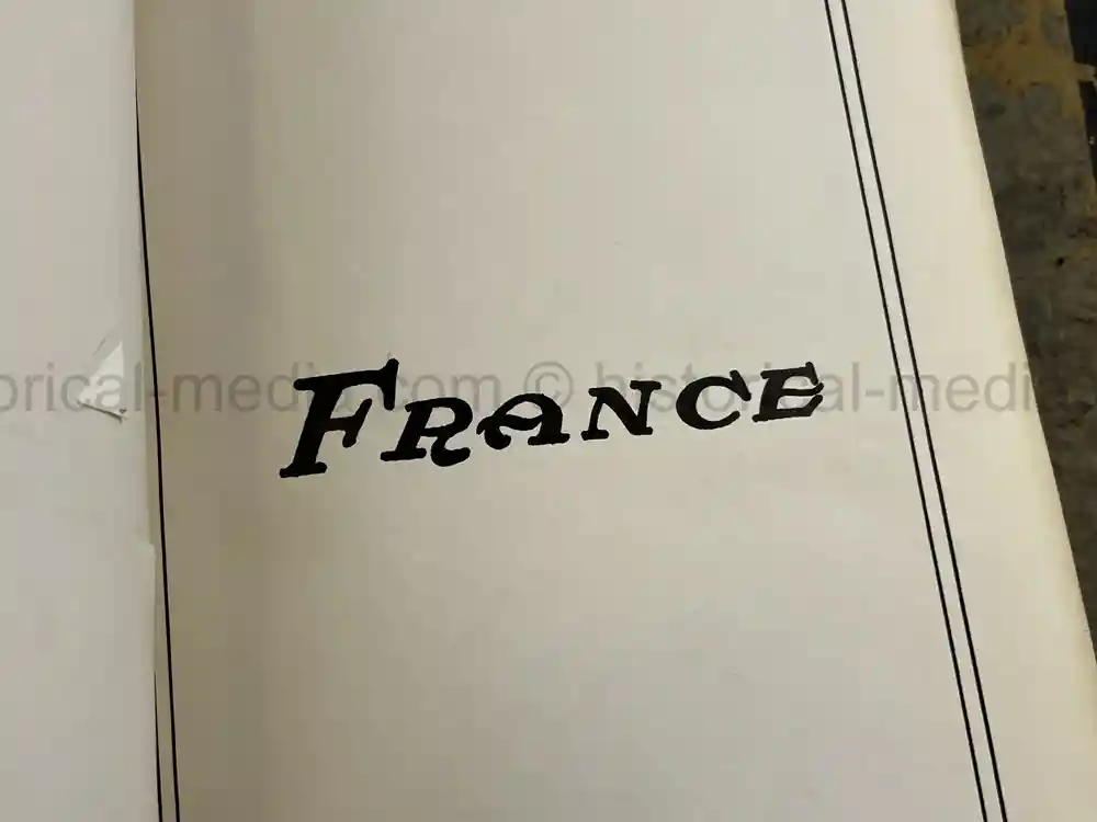 US WWII PHOTO ALBUM - ENGLAND, FRANCE, GERMANY - IDENTIFIED AIRFIELDS - LUFTWAFFE AIRCRAFT