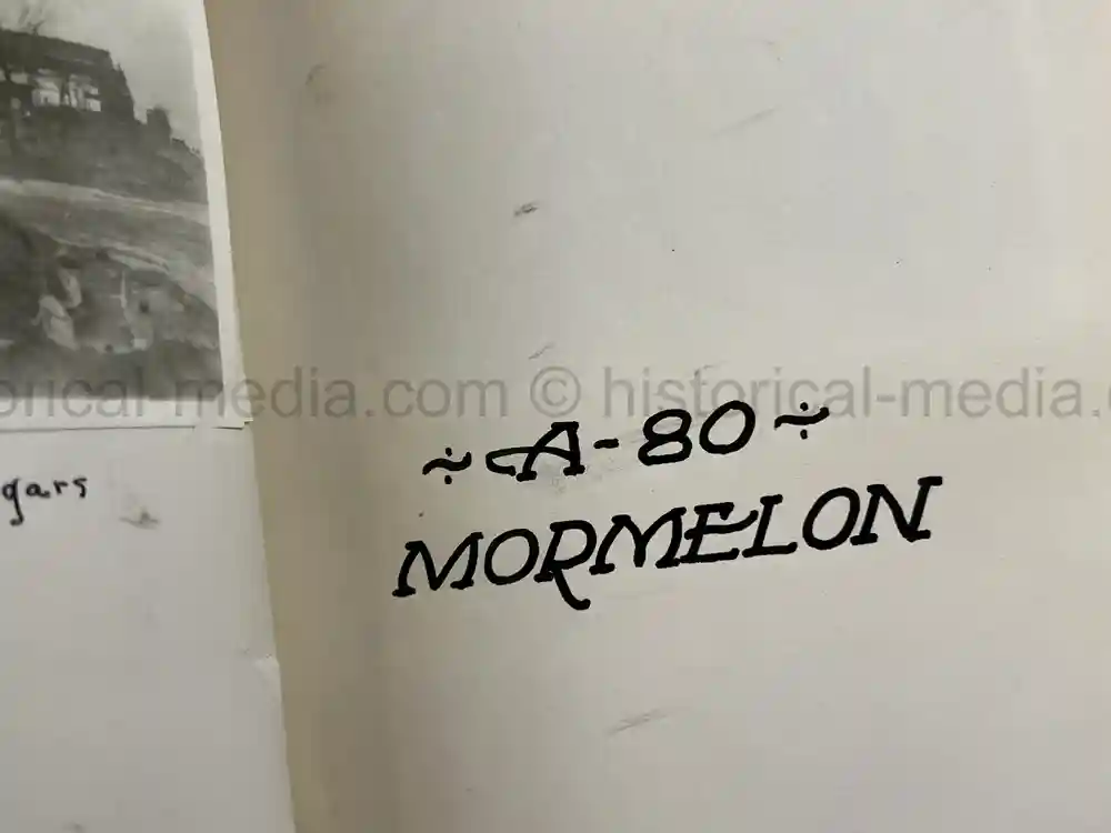 US WWII PHOTO ALBUM - ENGLAND, FRANCE, GERMANY - IDENTIFIED AIRFIELDS - LUFTWAFFE AIRCRAFT