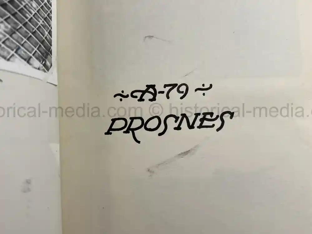 US WWII PHOTO ALBUM - ENGLAND, FRANCE, GERMANY - IDENTIFIED AIRFIELDS - LUFTWAFFE AIRCRAFT