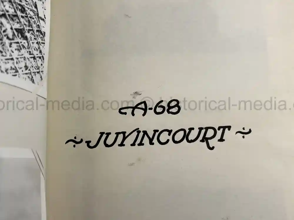 US WWII PHOTO ALBUM - ENGLAND, FRANCE, GERMANY - IDENTIFIED AIRFIELDS - LUFTWAFFE AIRCRAFT