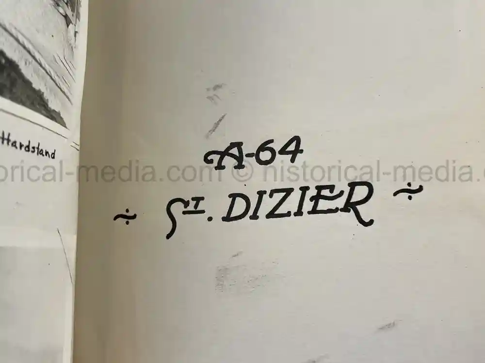 US WWII PHOTO ALBUM - ENGLAND, FRANCE, GERMANY - IDENTIFIED AIRFIELDS - LUFTWAFFE AIRCRAFT