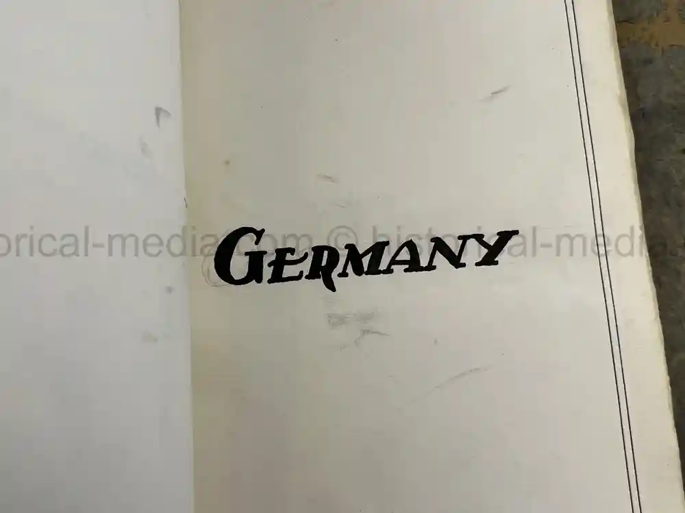 US WWII PHOTO ALBUM - ENGLAND, FRANCE, GERMANY - IDENTIFIED AIRFIELDS - LUFTWAFFE AIRCRAFT