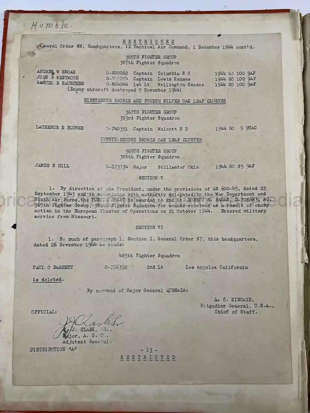 WWII USAAF PHOTO ALBUM - 397th FIGHTER SQUADRON - 368th FIGHTER GROUP - EXCELLENT P-47 NOSE ART!