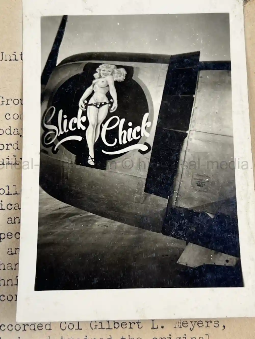 WWII USAAF PHOTO ALBUM - 397th FIGHTER SQUADRON - 368th FIGHTER GROUP - EXCELLENT P-47 NOSE ART!