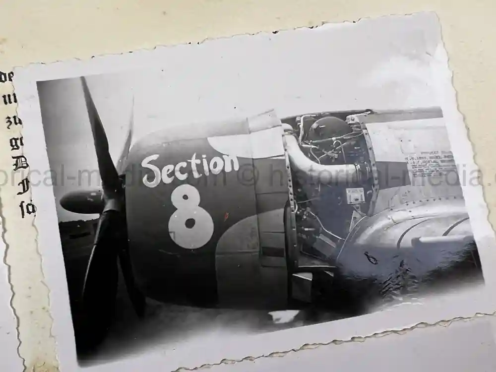 WWII USAAF PHOTO ALBUM - 397th FIGHTER SQUADRON - 368th FIGHTER GROUP - EXCELLENT P-47 NOSE ART!