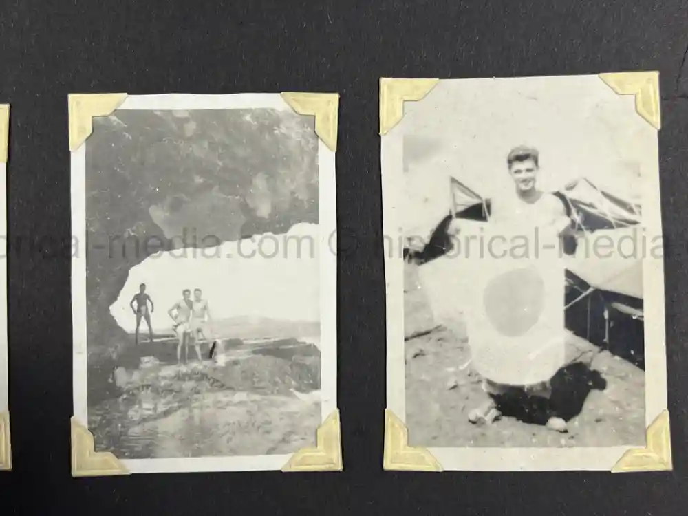 WWII USAAF PHOTO ALBUM - 30th BOMB GROUP - EXCELLENT NOSE ART PHOTOS! WWII USAAF PHOTO ALBUM - 30th BOMB GROUP - EXCELLENT NOSE ART PHOTOS!