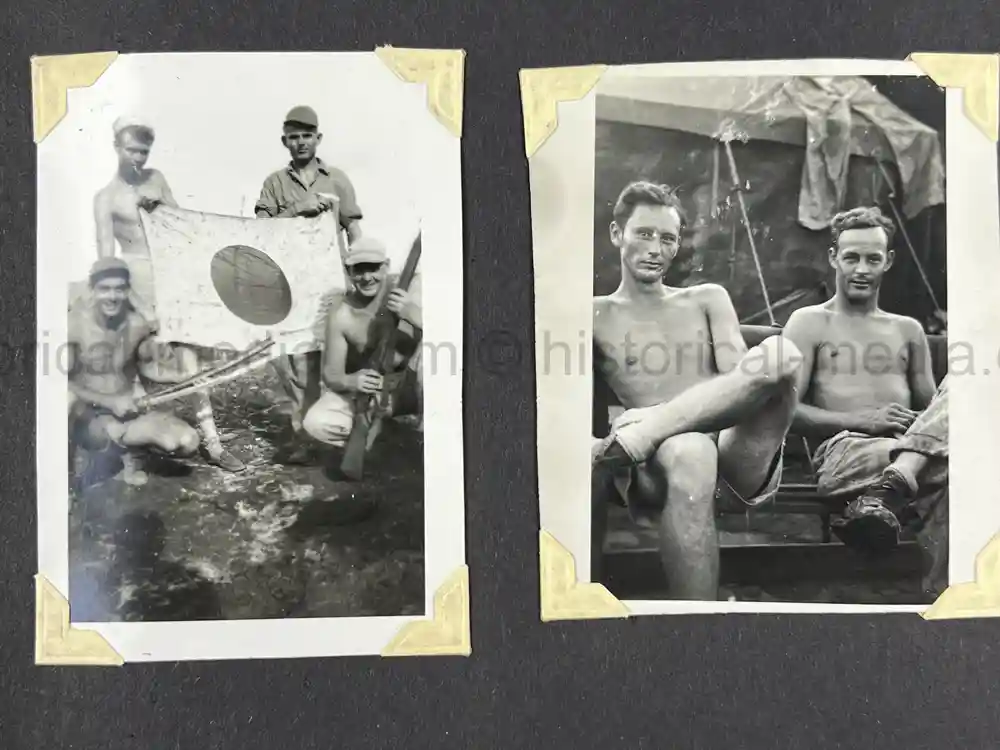 WWII USAAF PHOTO ALBUM - 30th BOMB GROUP - EXCELLENT NOSE ART PHOTOS! WWII USAAF PHOTO ALBUM - 30th BOMB GROUP - EXCELLENT NOSE ART PHOTOS!