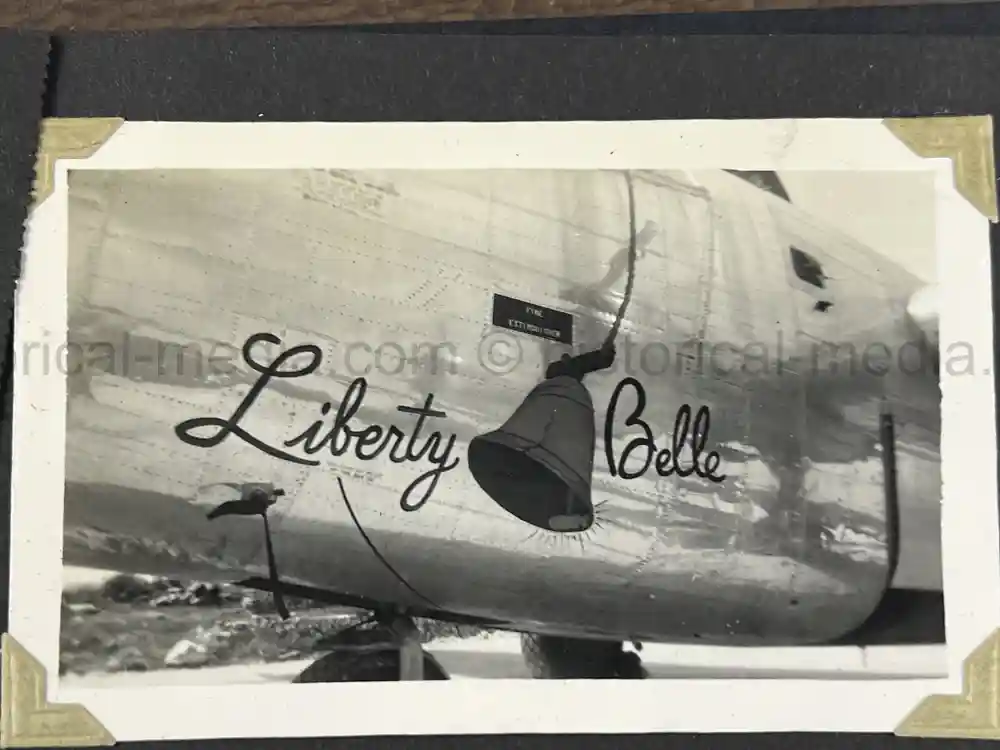 WWII USAAF PHOTO ALBUM - 30th BOMB GROUP - EXCELLENT NOSE ART PHOTOS! WWII USAAF PHOTO ALBUM - 30th BOMB GROUP - EXCELLENT NOSE ART PHOTOS!
