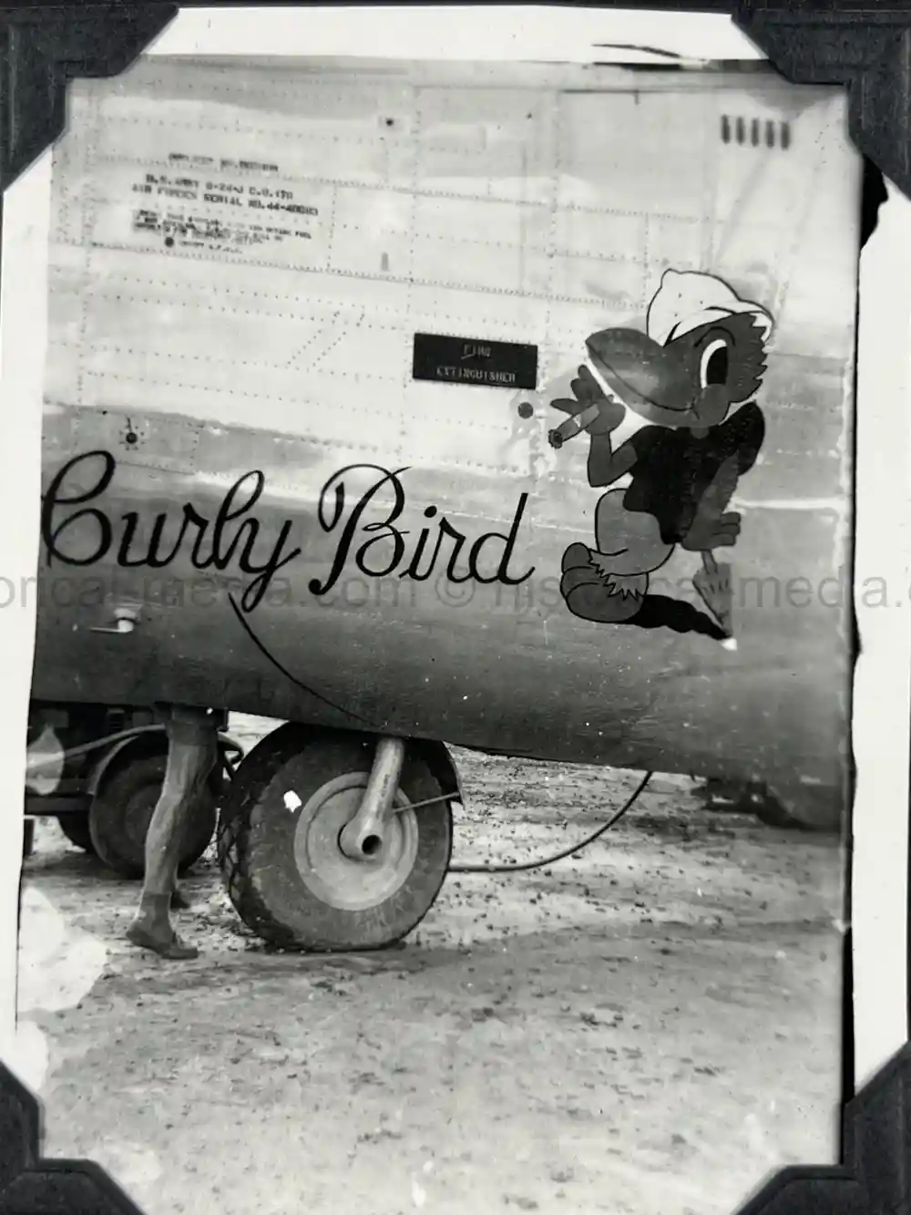 WWII USAAF PHOTO ALBUM - 30th BOMB GROUP - EXCELLENT NOSE ART PHOTOS! WWII USAAF PHOTO ALBUM - 30th BOMB GROUP - EXCELLENT NOSE ART PHOTOS!