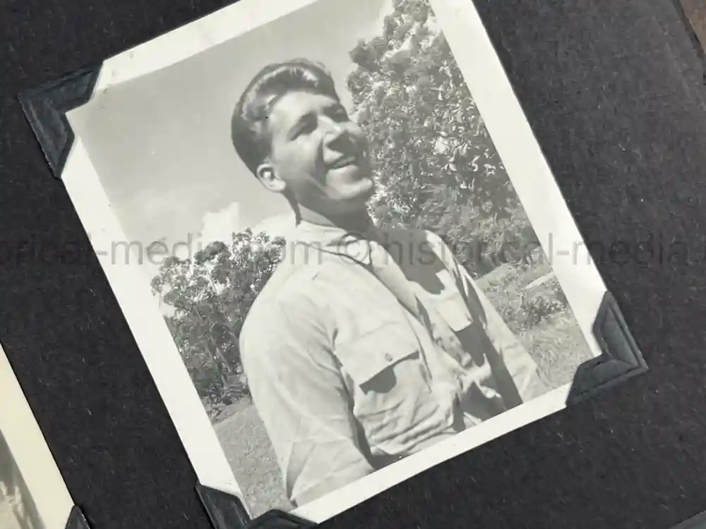 WWII USAAF PHOTO ALBUM - 30th BOMB GROUP - EXCELLENT NOSE ART PHOTOS! WWII USAAF PHOTO ALBUM - 30th BOMB GROUP - EXCELLENT NOSE ART PHOTOS!