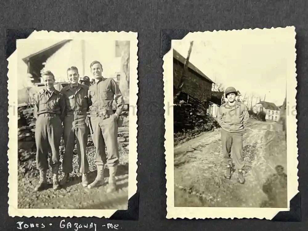 US WWII PHOTO ALBUM - BATTLE OF THE BULGE, GERMANY, NURNBERG US WWII PHOTO ALBUM - BATTLE OF THE BULGE, GERMANY, NURNBERG