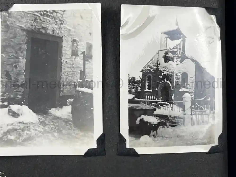 US WWII PHOTO ALBUM - BATTLE OF THE BULGE, GERMANY, NURNBERG US WWII PHOTO ALBUM - BATTLE OF THE BULGE, GERMANY, NURNBERG