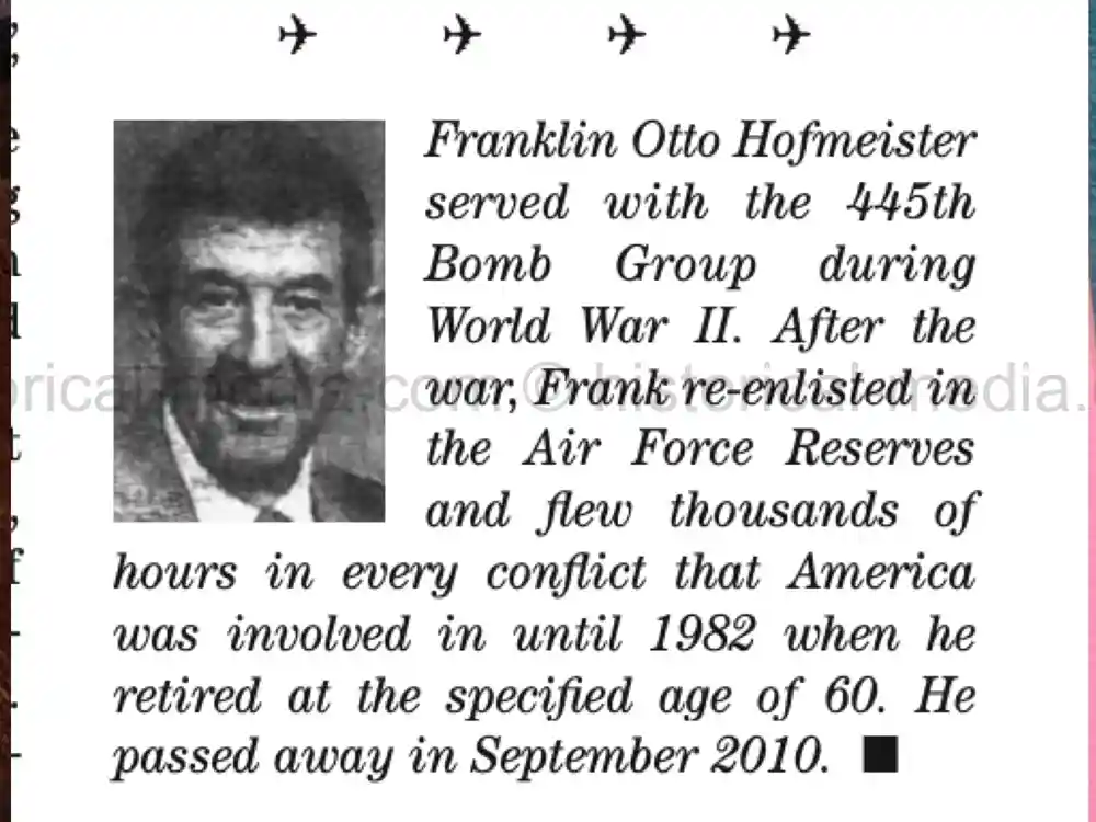 MASSIVE 8th AIR FORCE PILOT DIARY, PHOTO, SCRAPBOOK, DOCUMENT GROUPING - 445th BOMB GROUP