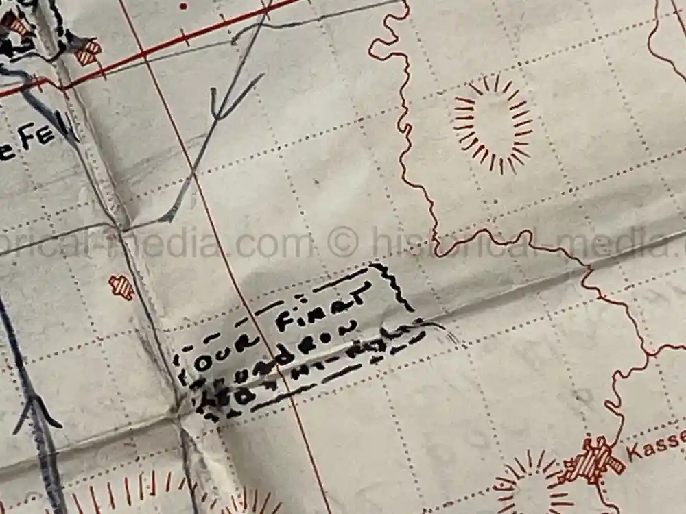 MASSIVE 8th AIR FORCE PILOT DIARY, PHOTO, SCRAPBOOK, DOCUMENT GROUPING - 445th BOMB GROUP