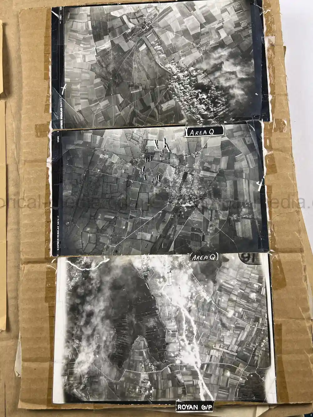 MASSIVE 8th AIR FORCE PILOT DIARY, PHOTO, SCRAPBOOK, DOCUMENT GROUPING - 445th BOMB GROUP