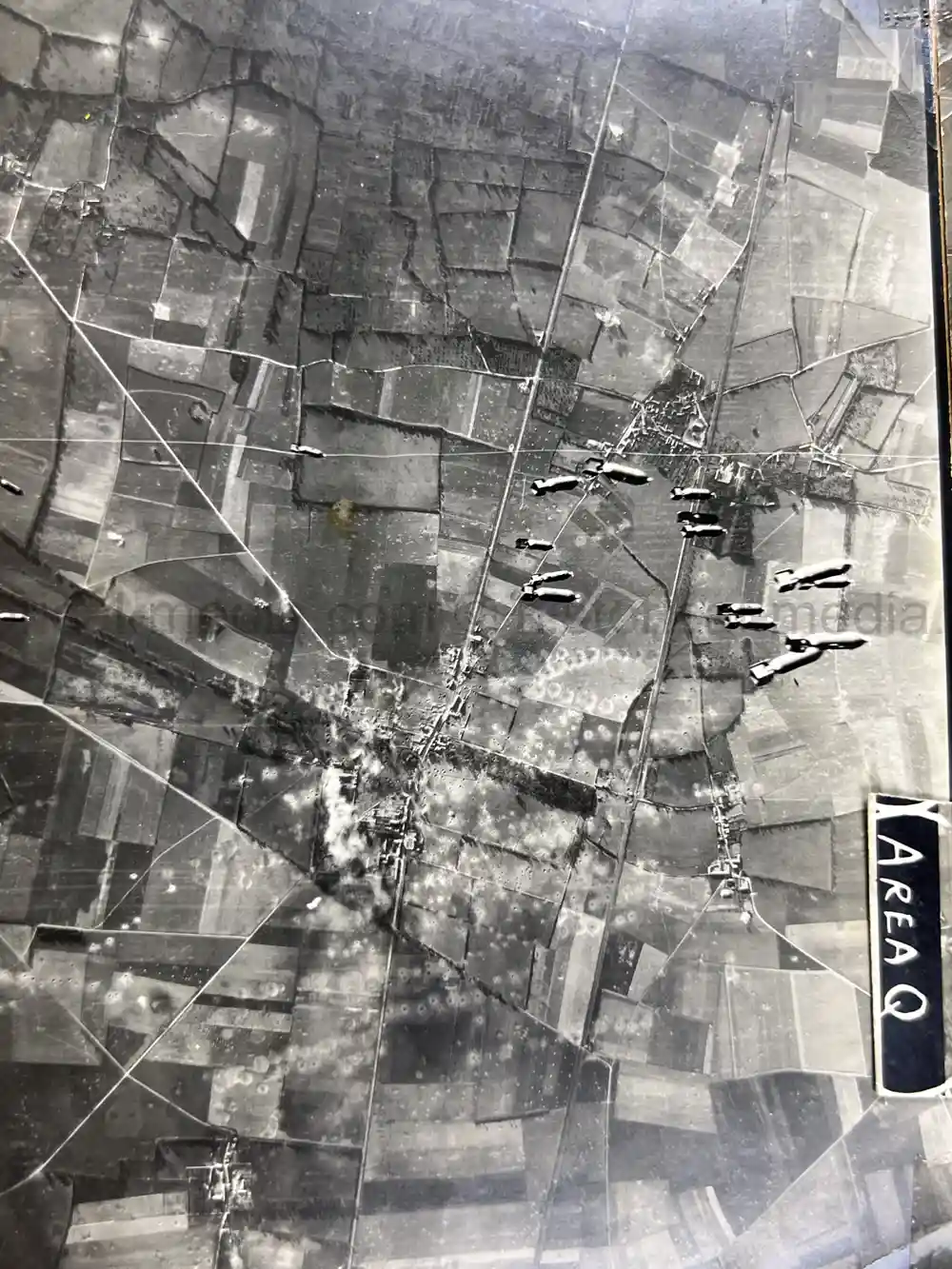 MASSIVE 8th AIR FORCE PILOT DIARY, PHOTO, SCRAPBOOK, DOCUMENT GROUPING - 445th BOMB GROUP