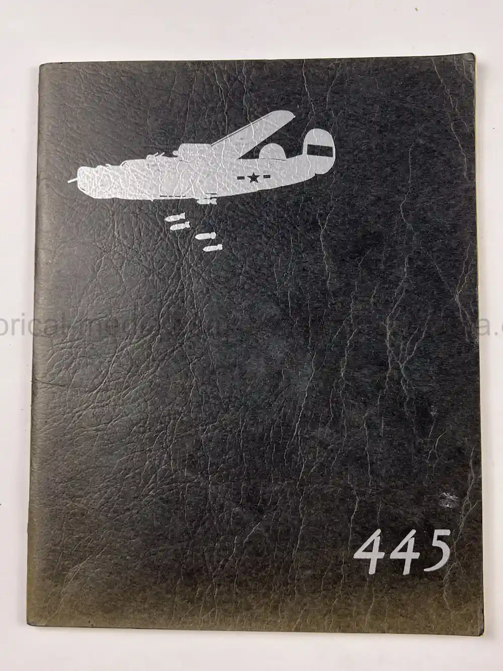 MASSIVE 8th AIR FORCE PILOT DIARY, PHOTO, SCRAPBOOK, DOCUMENT GROUPING - 445th BOMB GROUP