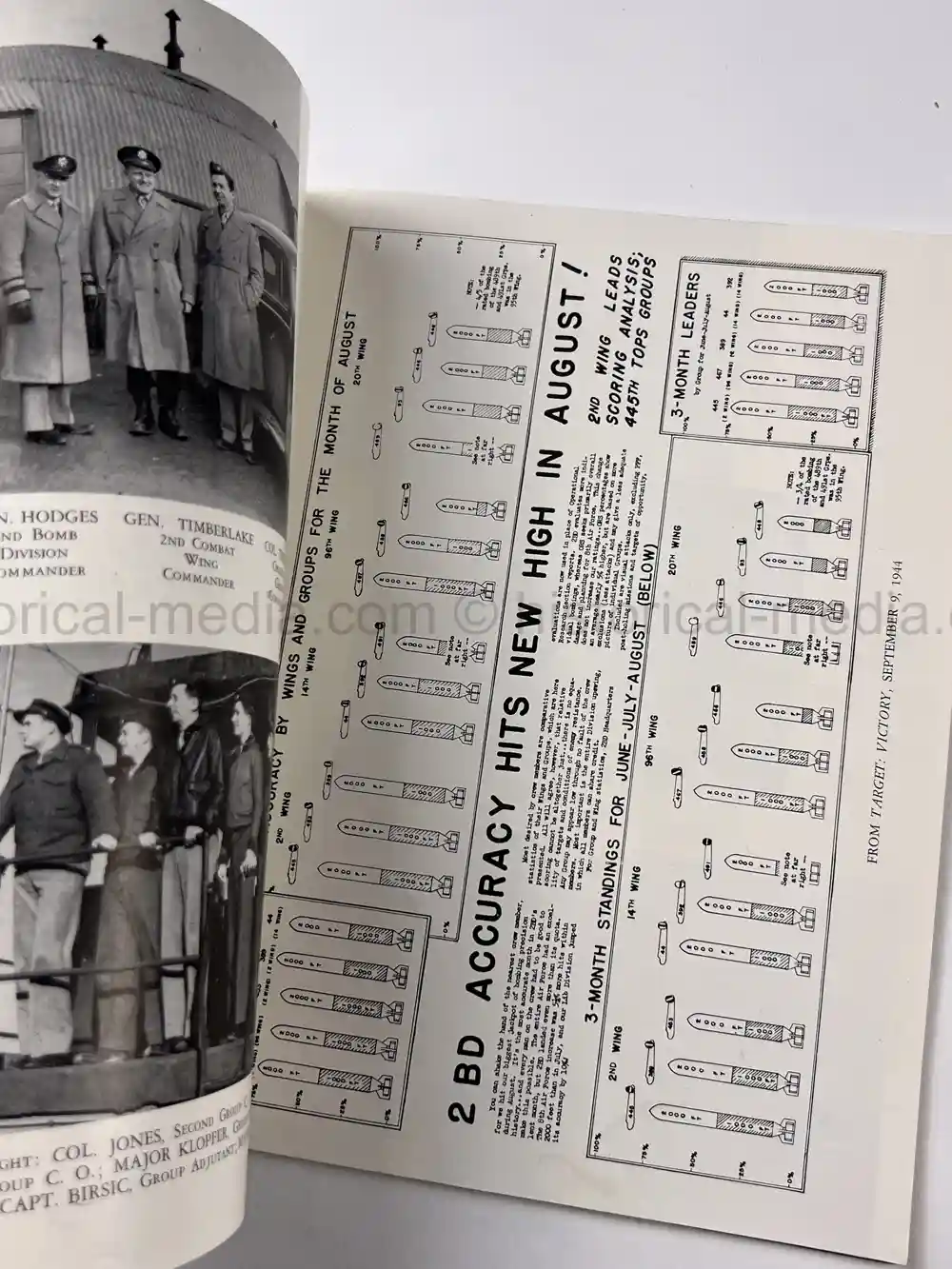 MASSIVE 8th AIR FORCE PILOT DIARY, PHOTO, SCRAPBOOK, DOCUMENT GROUPING - 445th BOMB GROUP