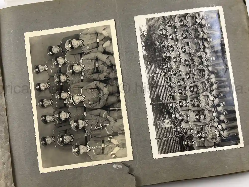 GERMAN WWII PHOTO ALBUM & DOCUMENT GROUPING - GEBIRGSJÄGER - KAMPFGRUPPE HAUPTMANN