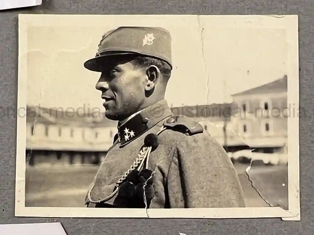 GERMAN WWII PHOTO ALBUM & DOCUMENT GROUPING - GEBIRGSJÄGER - KAMPFGRUPPE HAUPTMANN