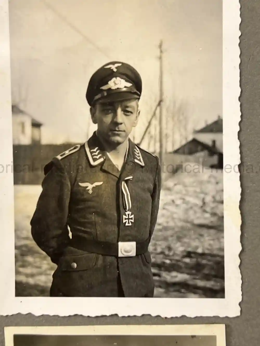 GERMAN WWII PHOTO ALBUM & DOCUMENT GROUPING - GEBIRGSJÄGER - KAMPFGRUPPE HAUPTMANN