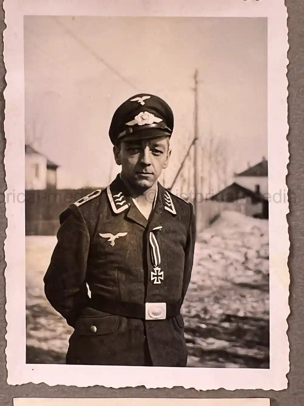 GERMAN WWII PHOTO ALBUM & DOCUMENT GROUPING - GEBIRGSJÄGER - KAMPFGRUPPE HAUPTMANN