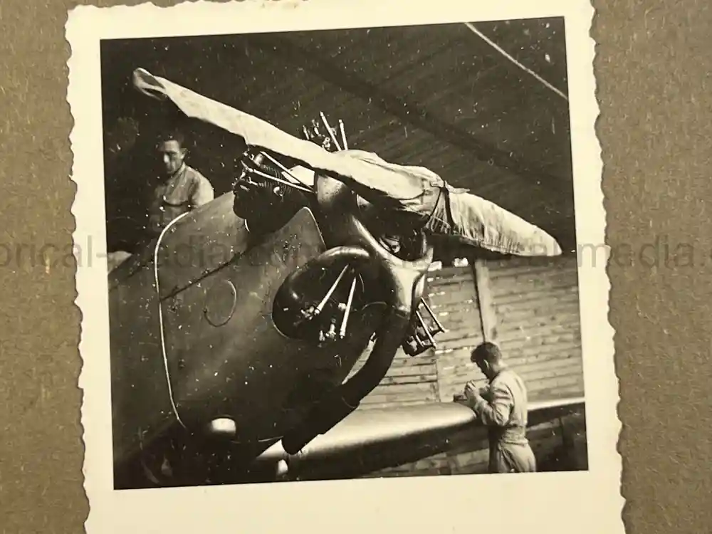 GERMAN WWII LUFTWAFFE PHOTO ALBUM - FRANCE & RUSSIA CAMPAIGNS