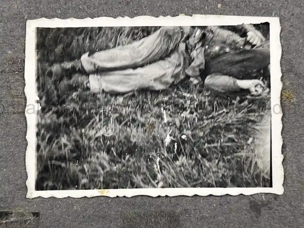 WWII GERMAN ARMY PHOTO ALBUM - POLAND, FRANCE, RUSSIA - GREAT COMBAT IMAGES!