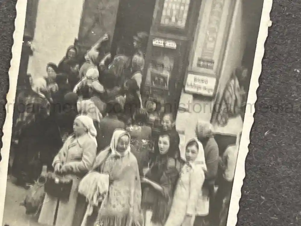 WWII GERMAN ARMY PHOTO ALBUM - POLAND, FRANCE, RUSSIA - GREAT COMBAT IMAGES!