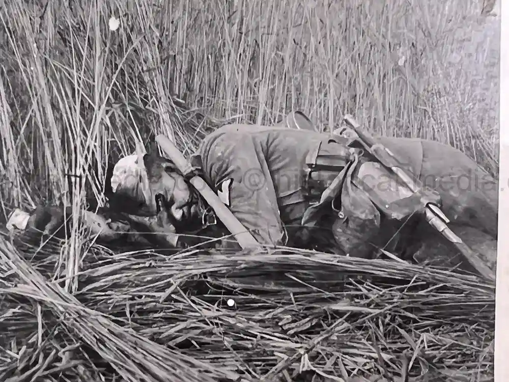 WWII GERMAN ARMY PHOTO ALBUM - POLAND, FRANCE, RUSSIA - GREAT COMBAT IMAGES!
