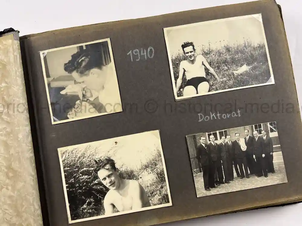 WWII GERMAN OFFICER PHOTO ALBUM - KRIM