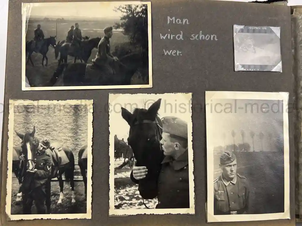 WWII GERMAN OFFICER PHOTO ALBUM - KRIM