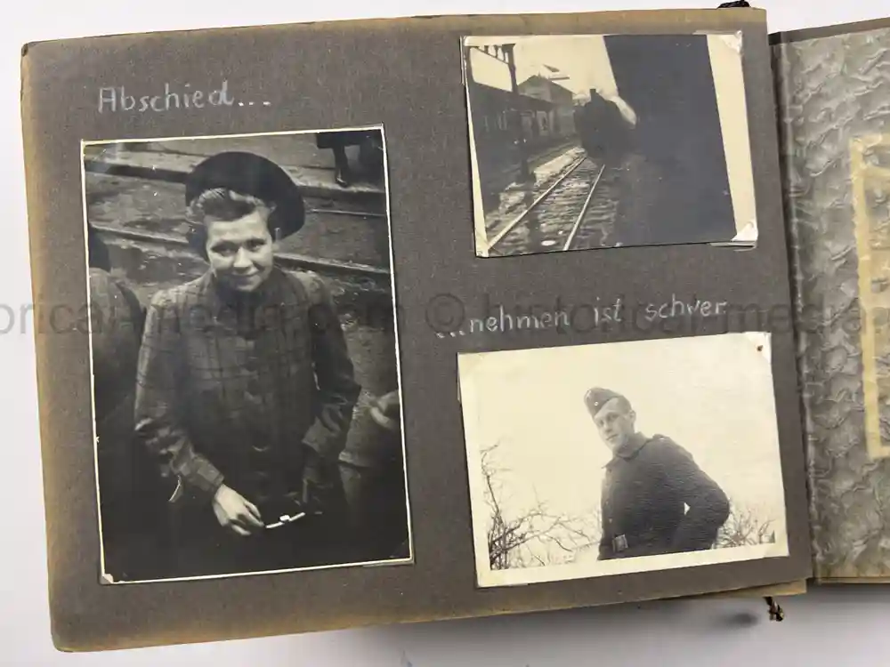WWII GERMAN OFFICER PHOTO ALBUM - KRIM