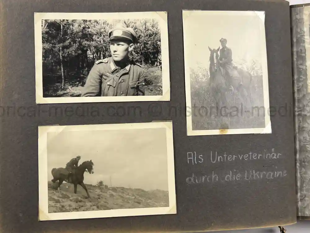 WWII GERMAN OFFICER PHOTO ALBUM - KRIM