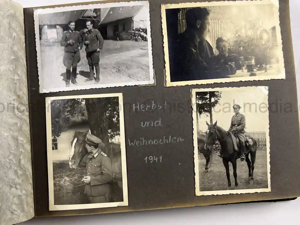 WWII GERMAN OFFICER PHOTO ALBUM - KRIM