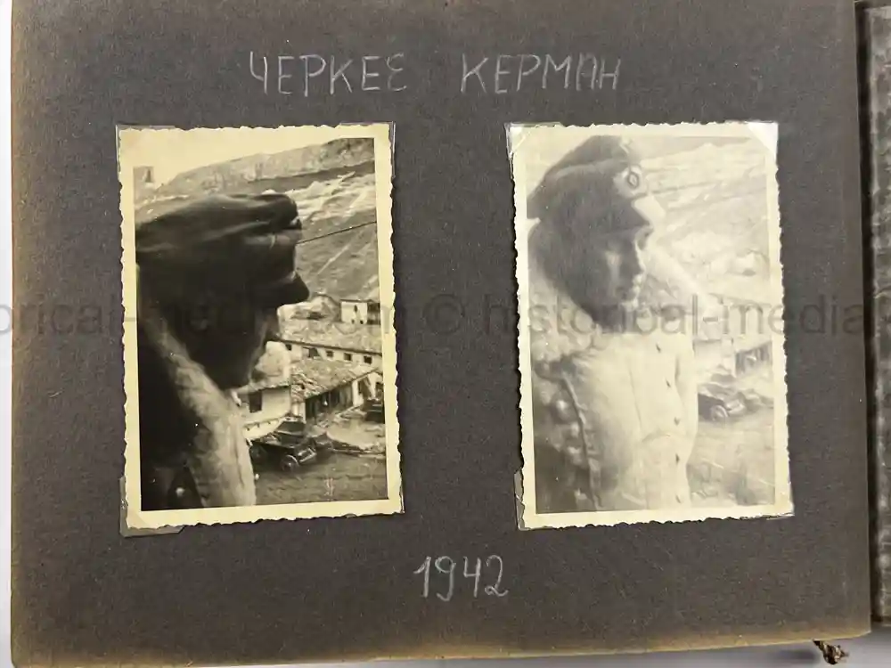 WWII GERMAN OFFICER PHOTO ALBUM - KRIM