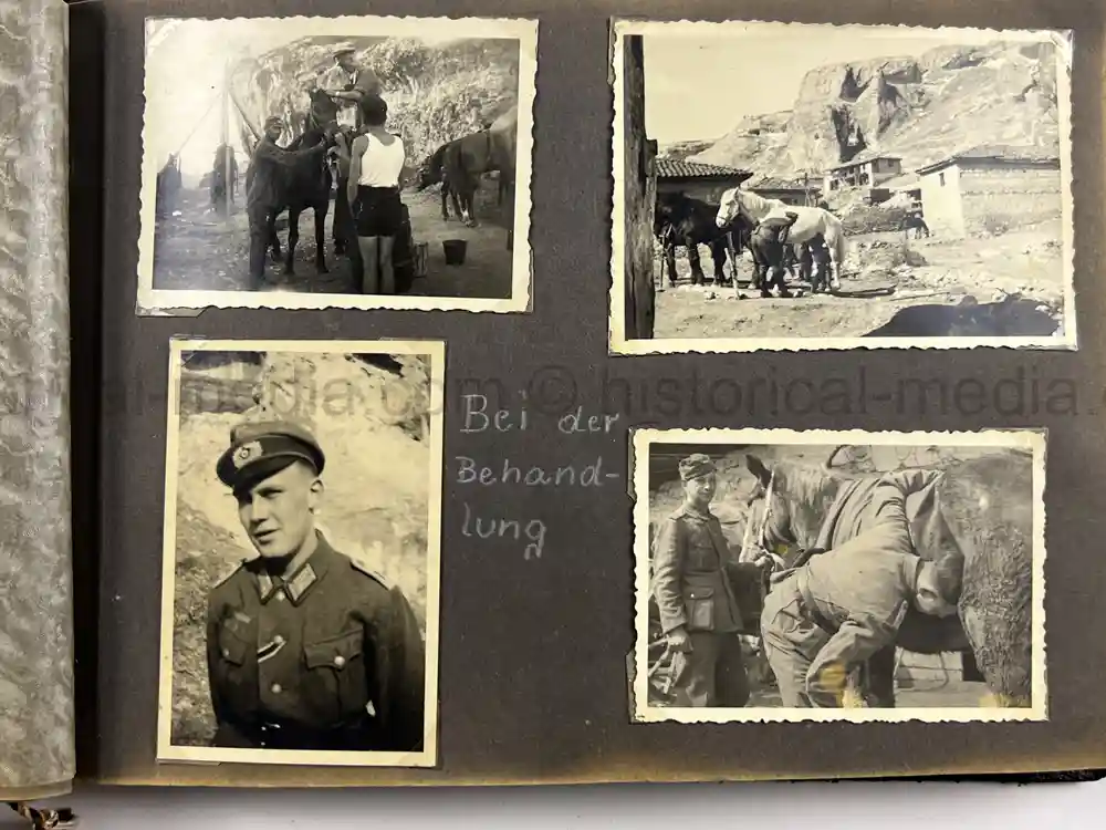 WWII GERMAN OFFICER PHOTO ALBUM - KRIM