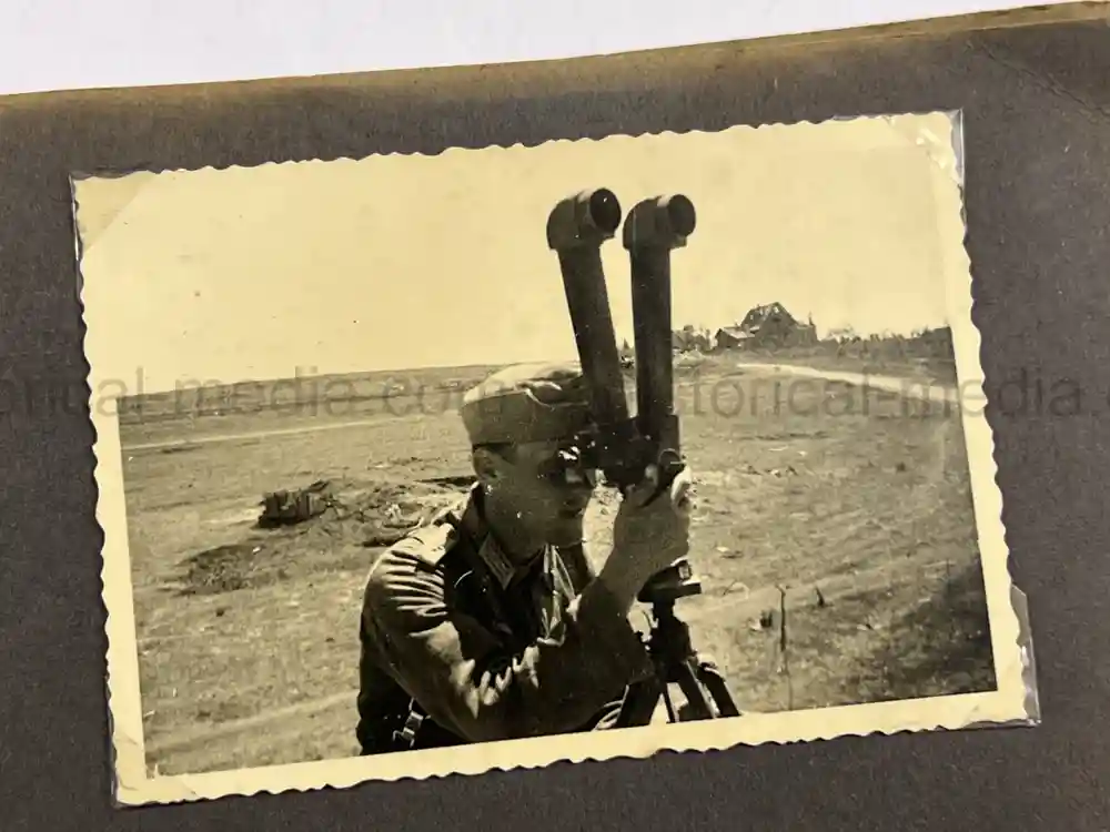WWII GERMAN OFFICER PHOTO ALBUM - KRIM