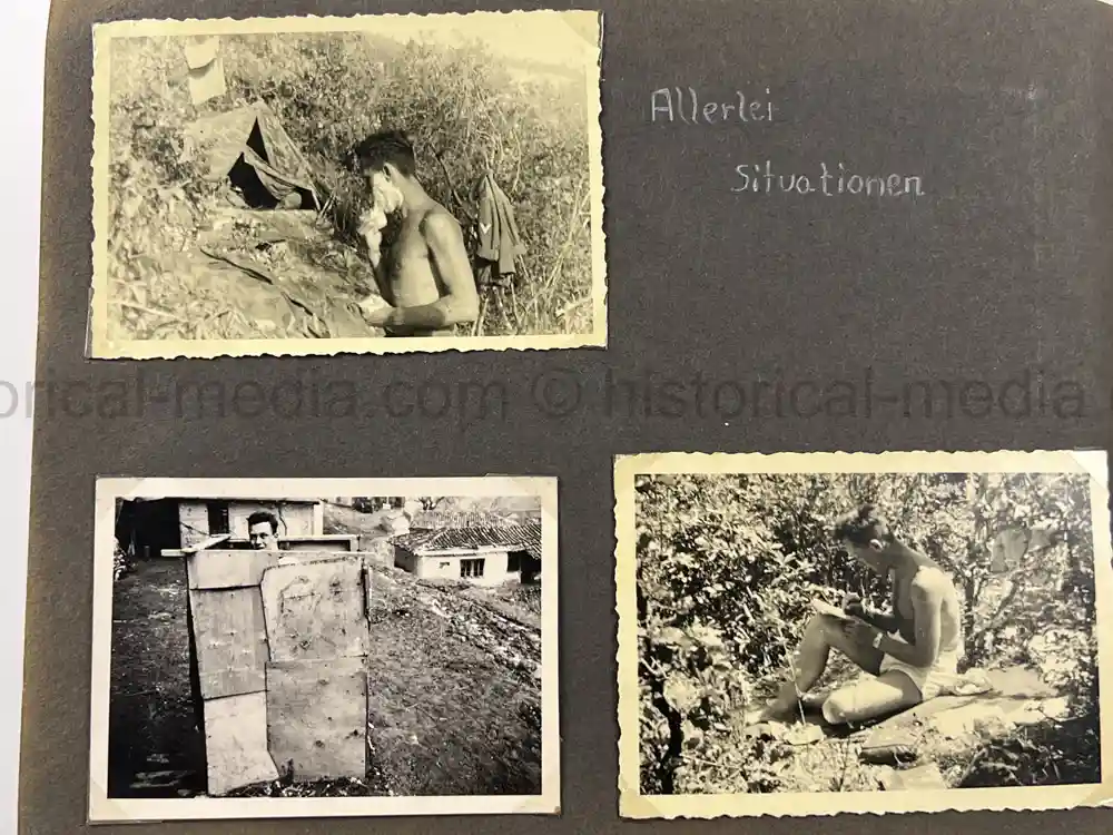 WWII GERMAN OFFICER PHOTO ALBUM - KRIM