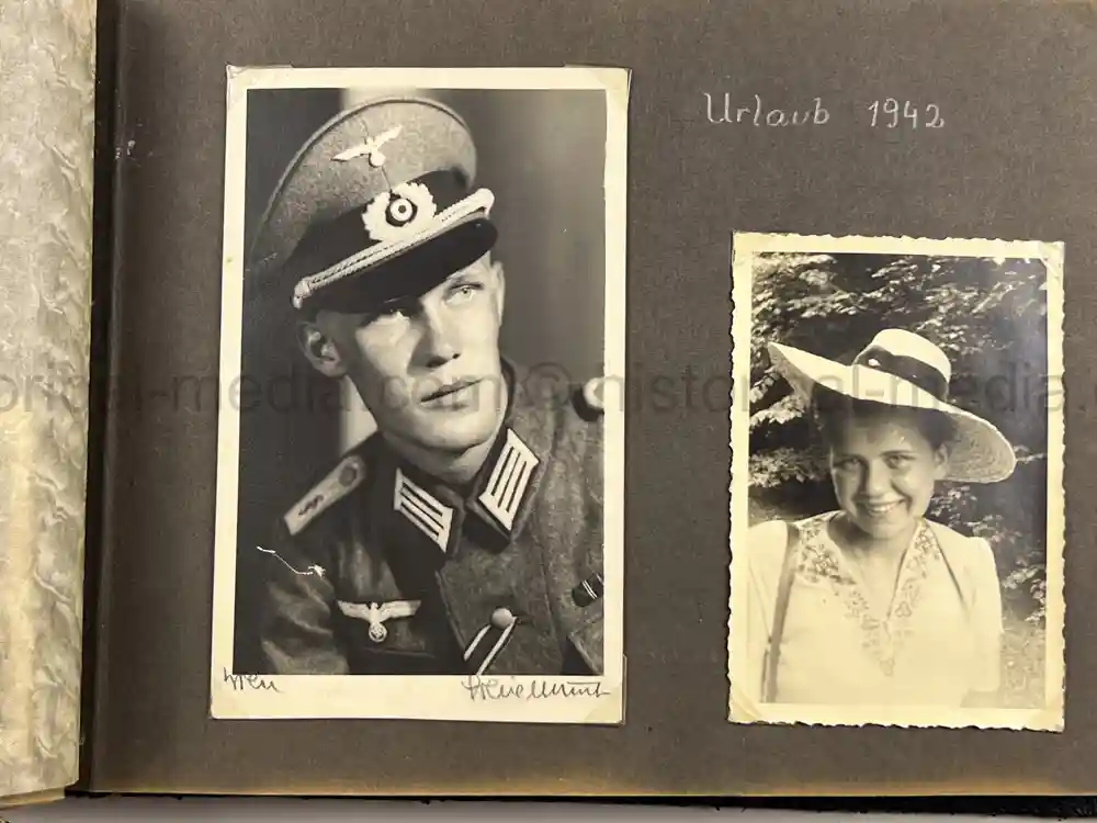 WWII GERMAN OFFICER PHOTO ALBUM - KRIM