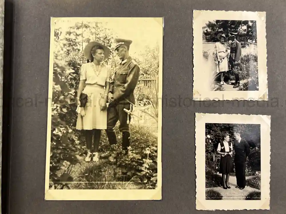 WWII GERMAN OFFICER PHOTO ALBUM - KRIM