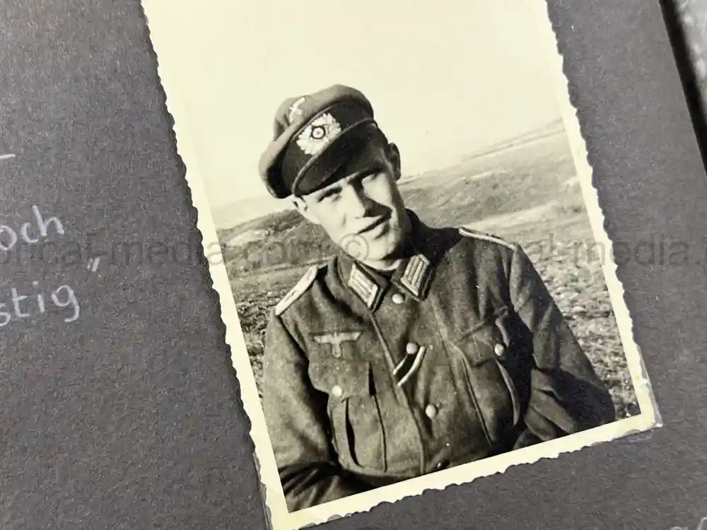 WWII GERMAN OFFICER PHOTO ALBUM - KRIM