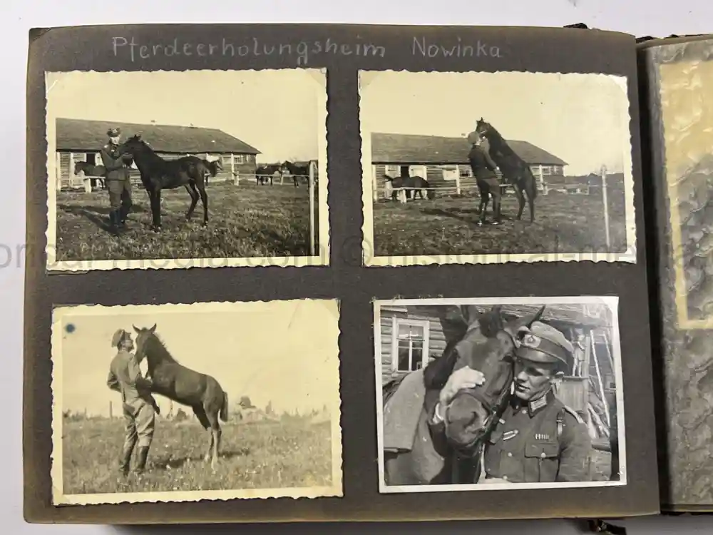WWII GERMAN OFFICER PHOTO ALBUM - KRIM