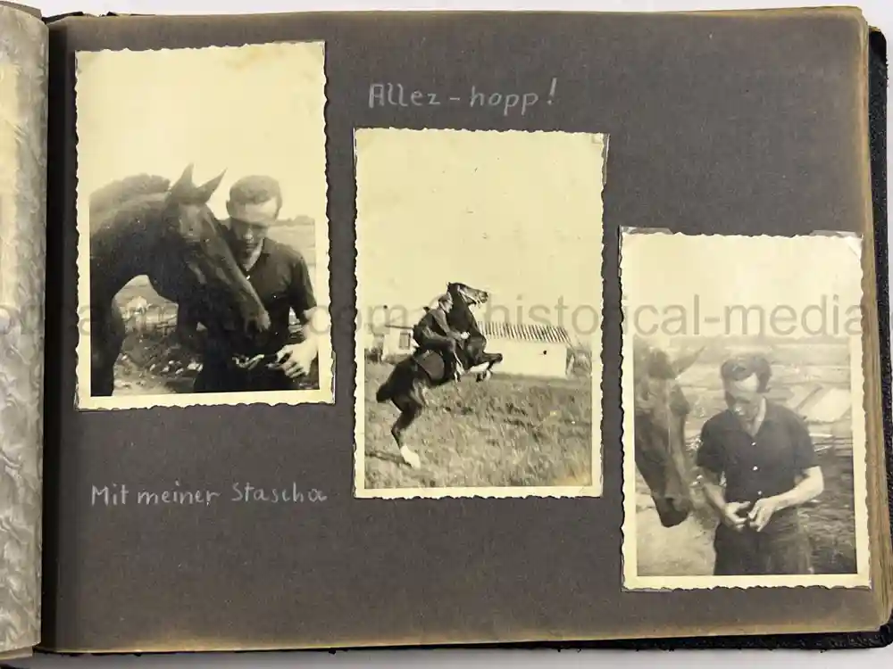 WWII GERMAN OFFICER PHOTO ALBUM - KRIM