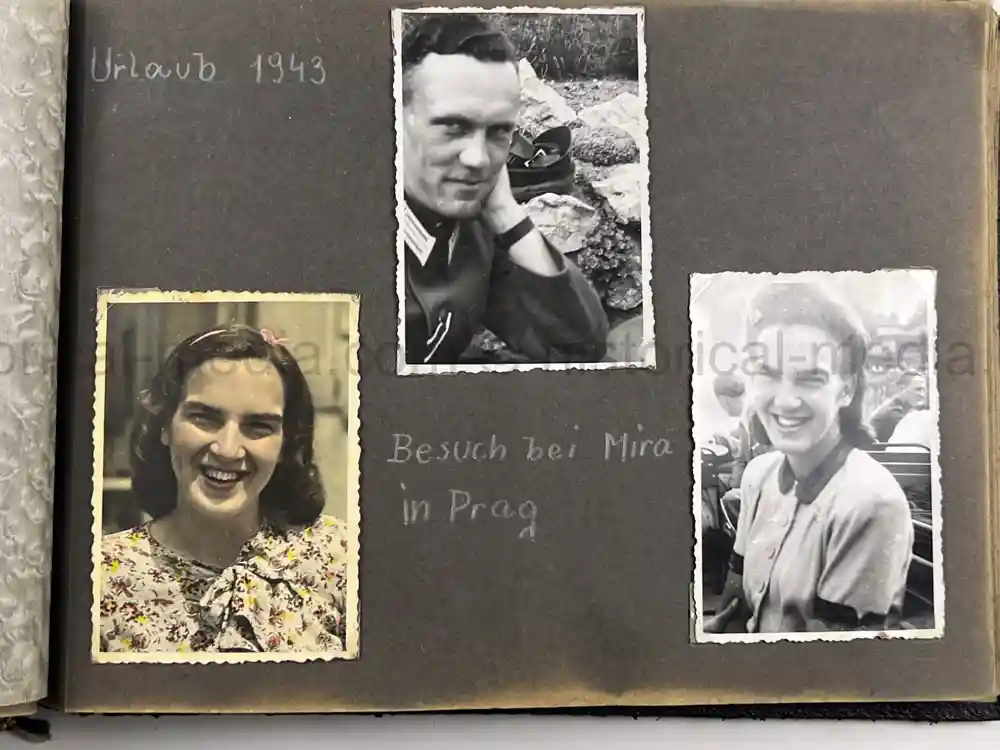 WWII GERMAN OFFICER PHOTO ALBUM - KRIM