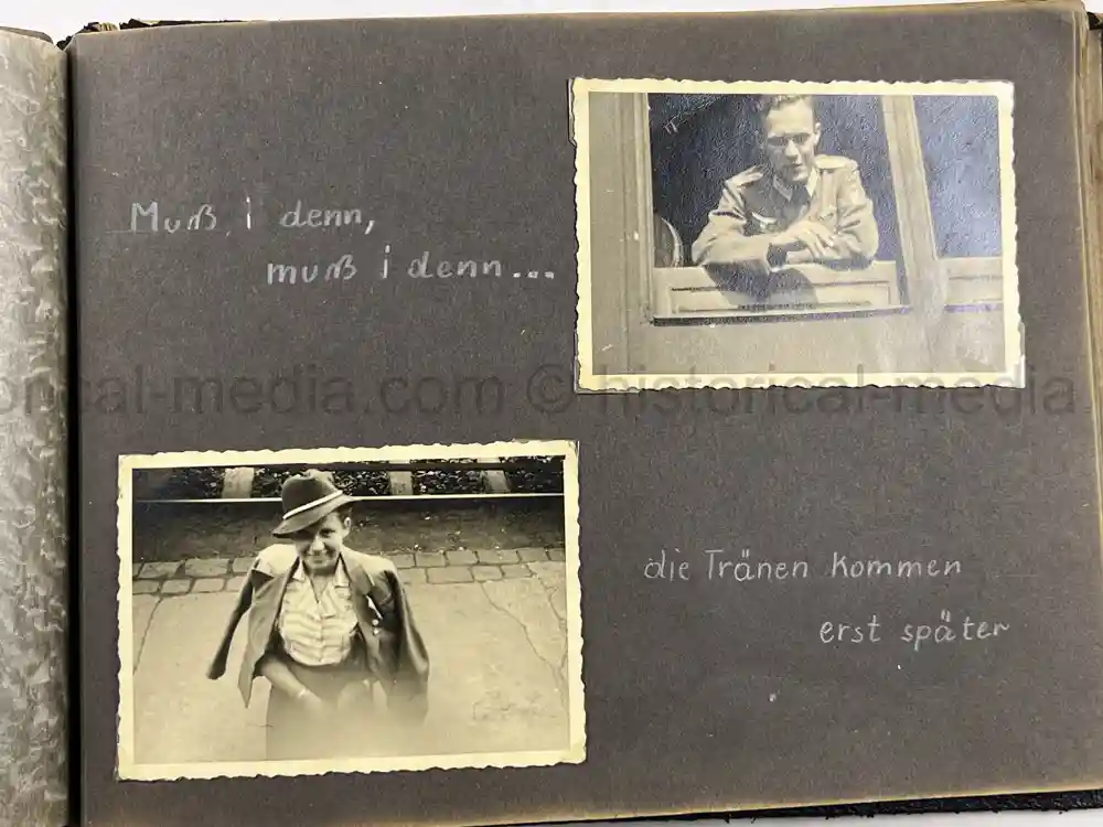 WWII GERMAN OFFICER PHOTO ALBUM - KRIM